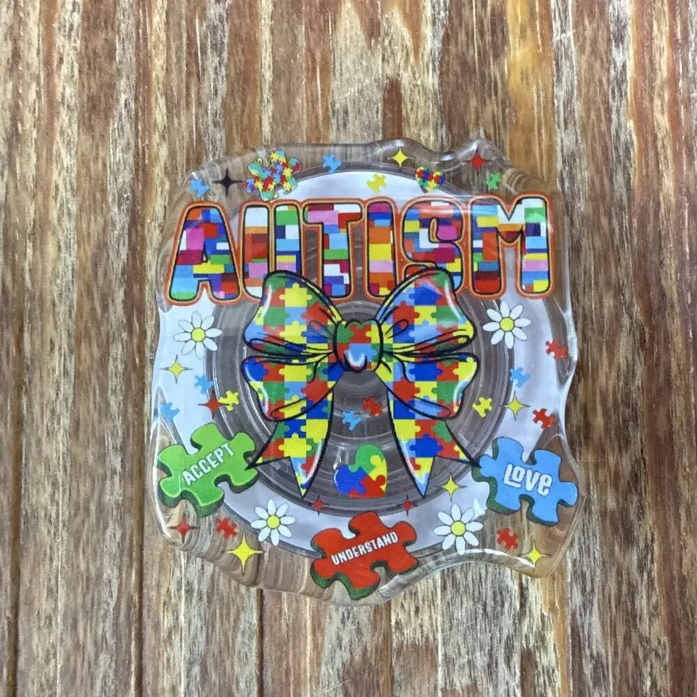 Magnetic Autism Awareness Pop Up Phone Grip